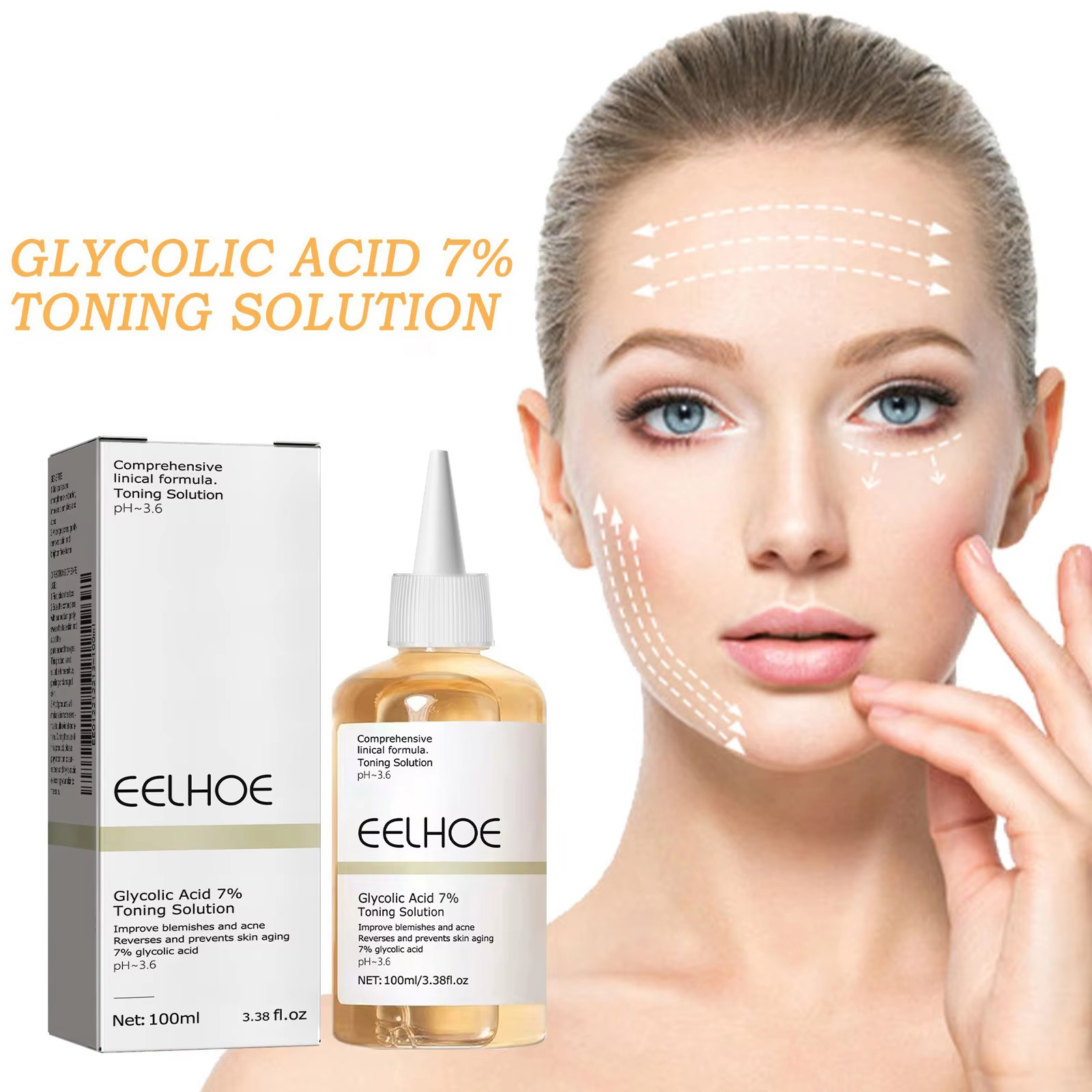 Azelaic Acid Serum - Glycolic Acid 7% Toning Solution Exfoliating