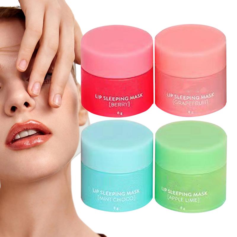 4pcs Lip Sleeping Masque Nouri - огляд і ціна Skincare Laneige