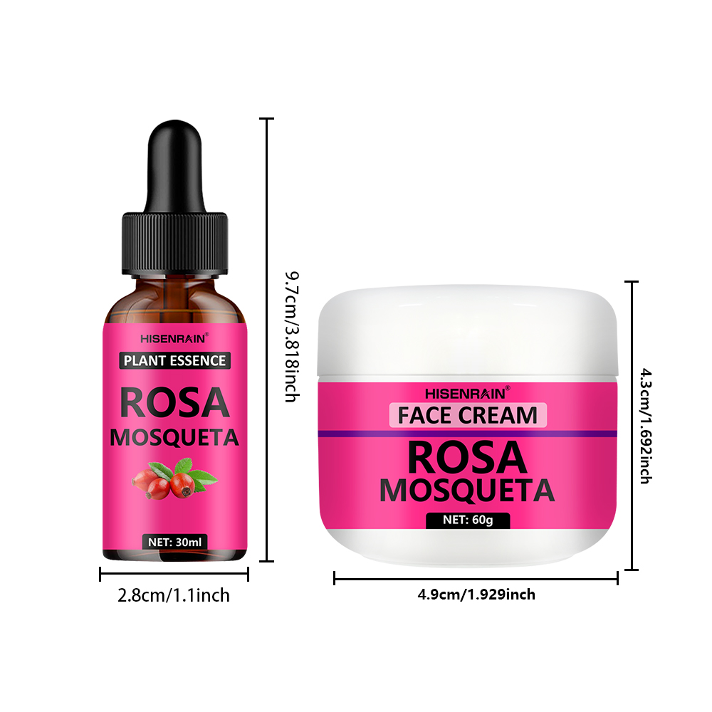 HISENRAIN Rosehip Skincare Set - огляд і ціна Face Oil Rosehip