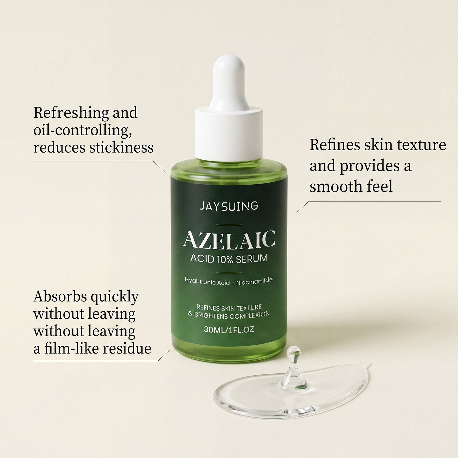 Acid 10% Serum Brightening Ser - огляд і ціна Azelaic Acid Serum